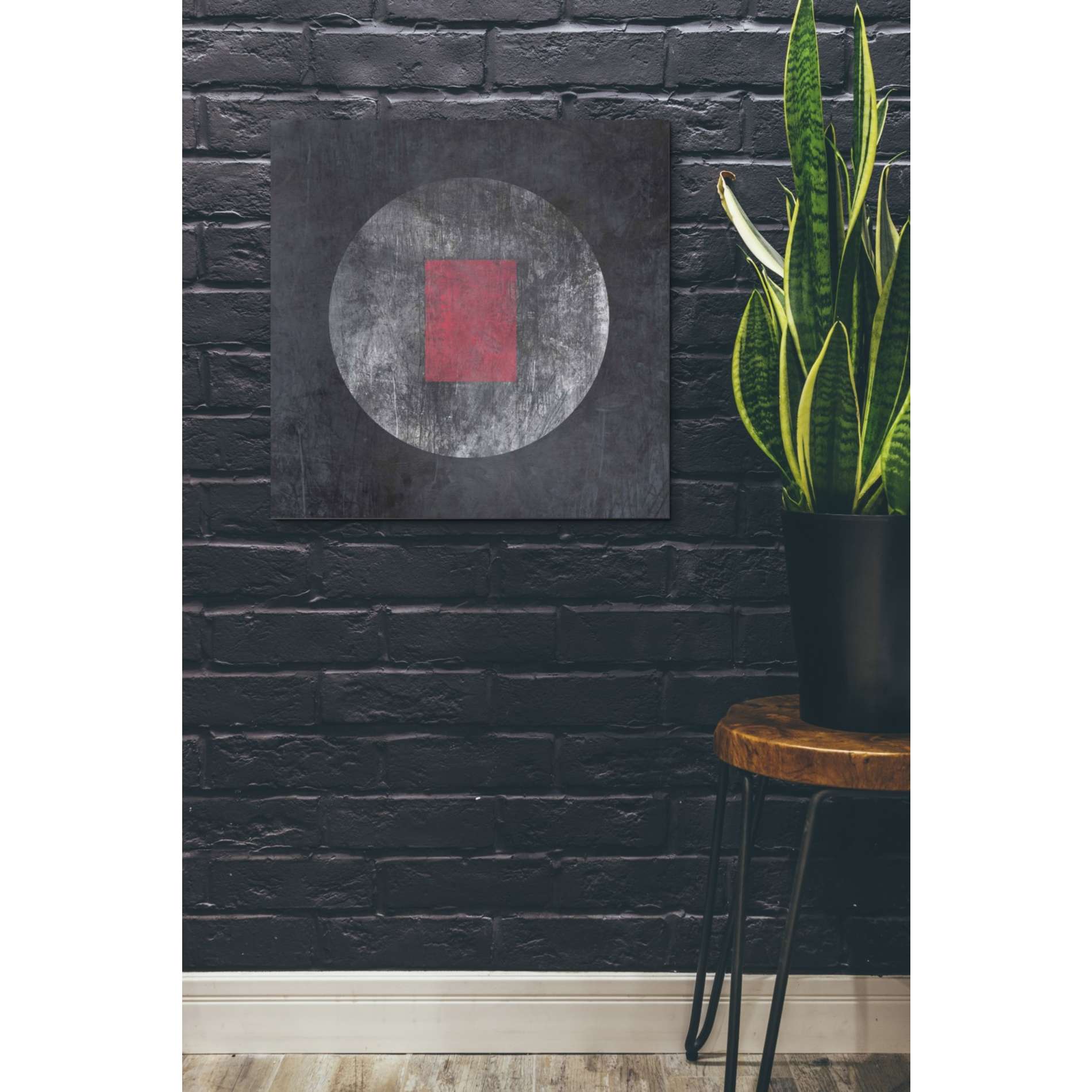 'Geometry MISTERY MOON 21' by Irena Orlov, Canvas Wall Art,26 x 26