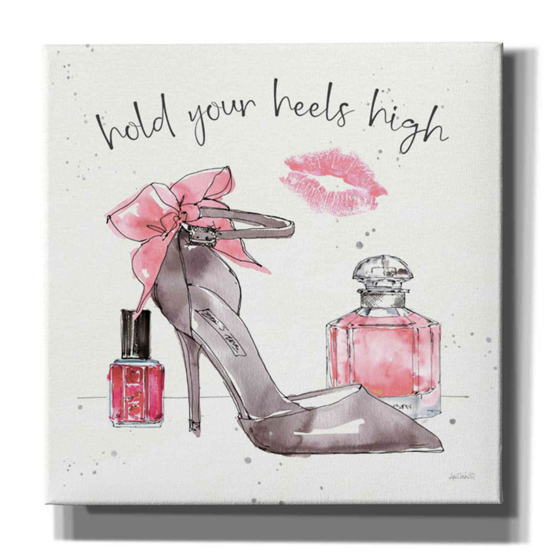 'Chic Accents IV' by Anne Tavoletti, Canvas Wall Art,26 x 26