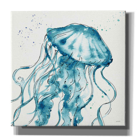 Image of 'Deep Sea X' by Anne Tavoletti, Canvas Wall Art,26 x 26