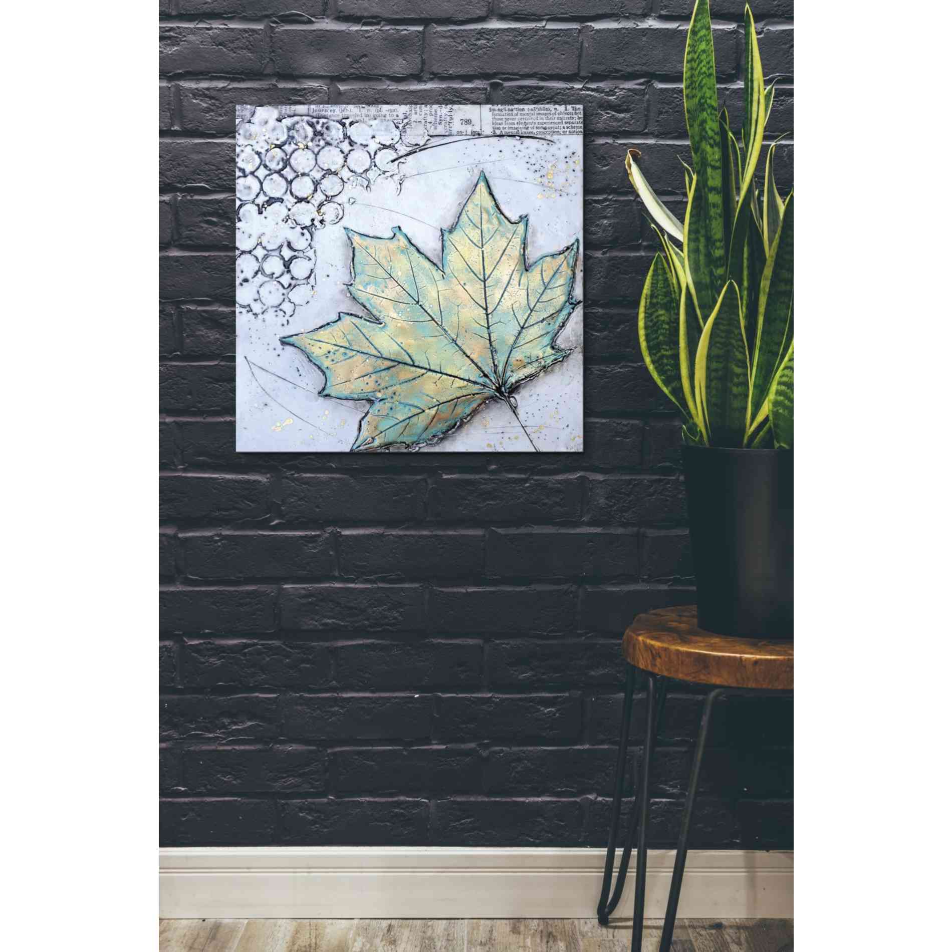 'Channeling Fall 2' by Britt Hallowell, Canvas Wall Art,26 x 26