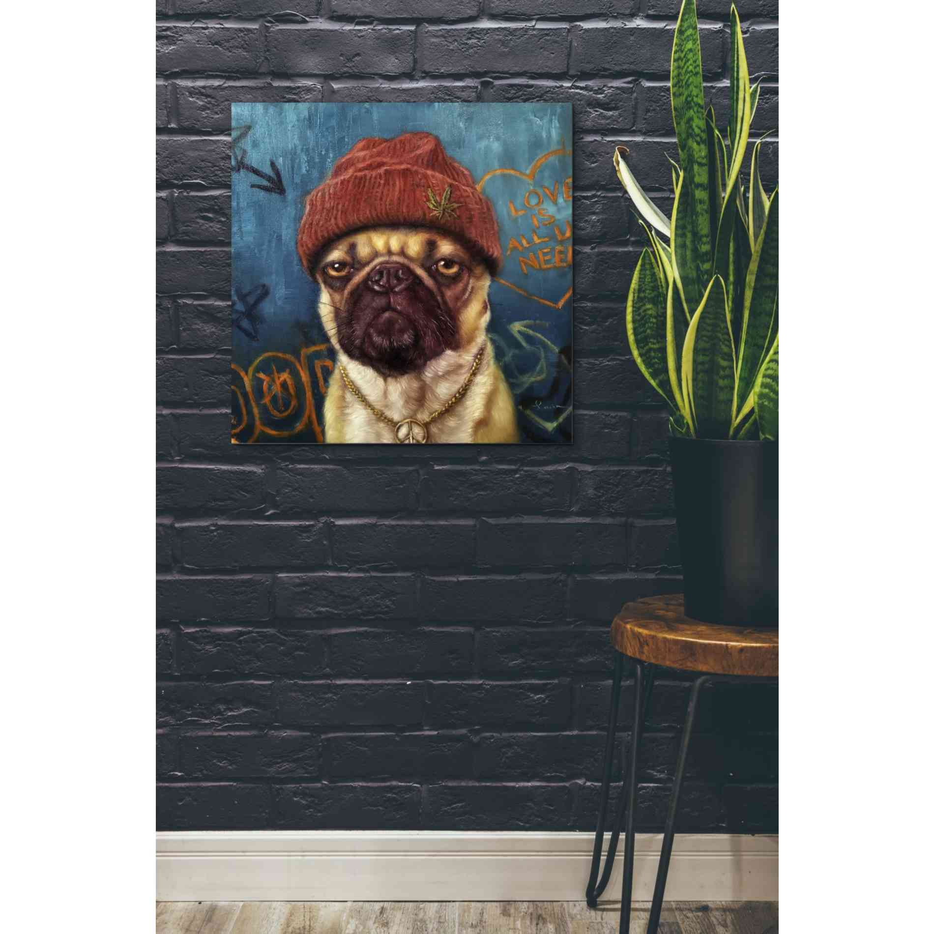 'Insomnia' by Lucia Heffernan, Canvas Wall Art,26 x 26