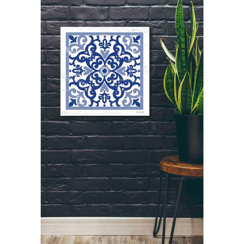 Image of 'Blue Tile VI' by Cindy Jacobs, Giclee Canvas Wall Art