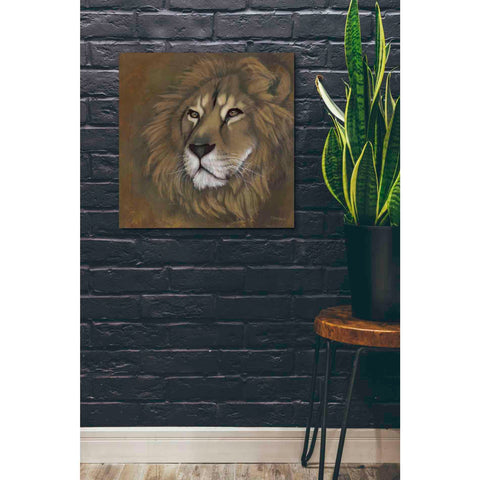 Image of 'The King Has Returned' by Britt Hallowell, Canvas Wall Art,26 x 26