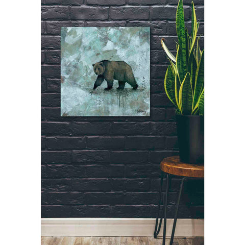 Image of 'Simplicity Bear' by Britt Hallowell, Canvas Wall Art,26 x 26