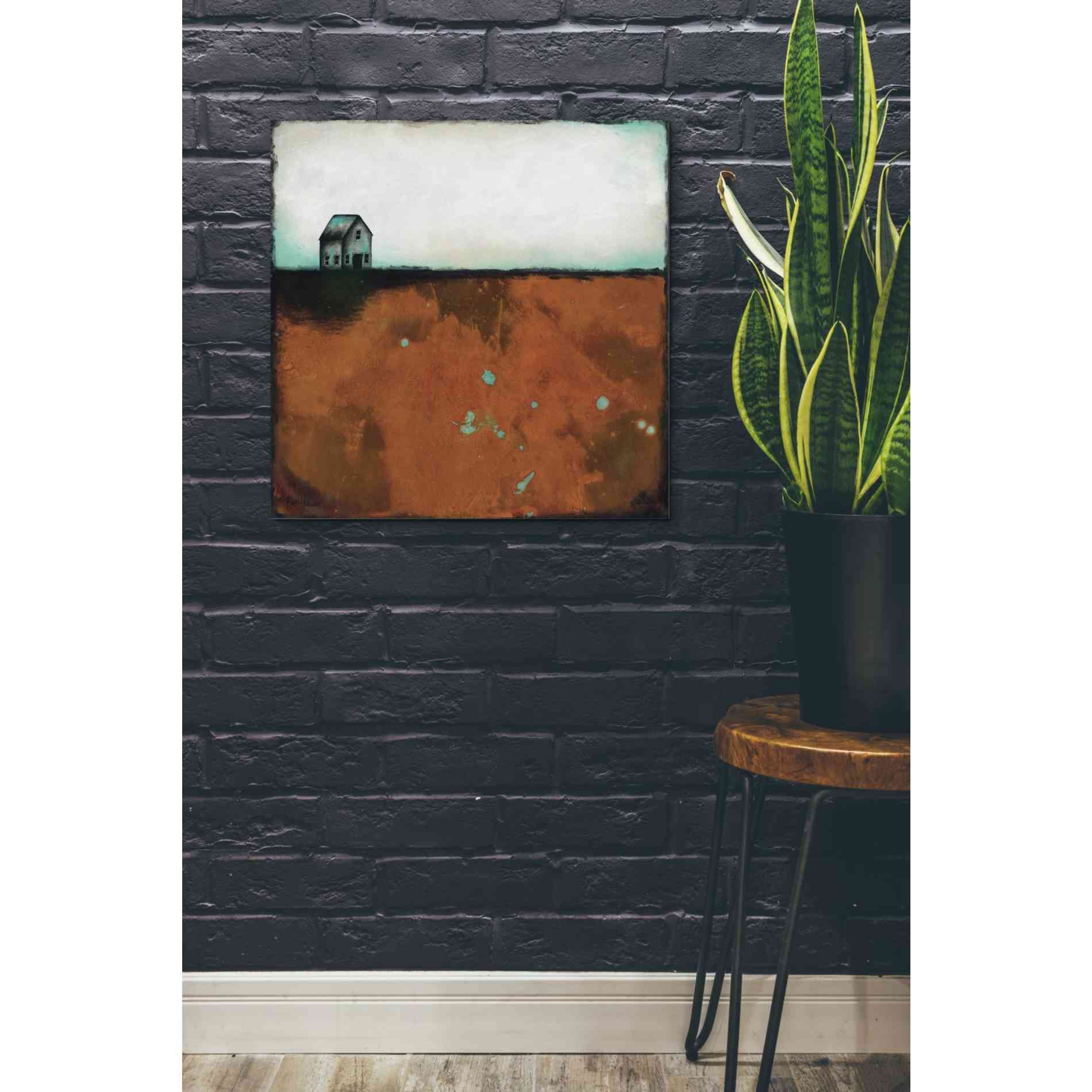 'Country Solace' by Britt Hallowell, Canvas Wall Art,26 x 26