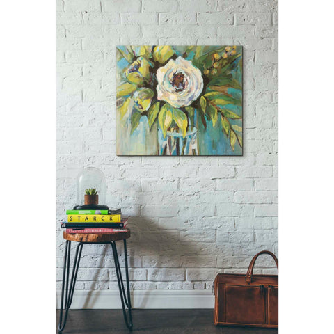 Image of "Aqua Solo" by Jeanette Vertentes, Giclee Canvas Wall Art