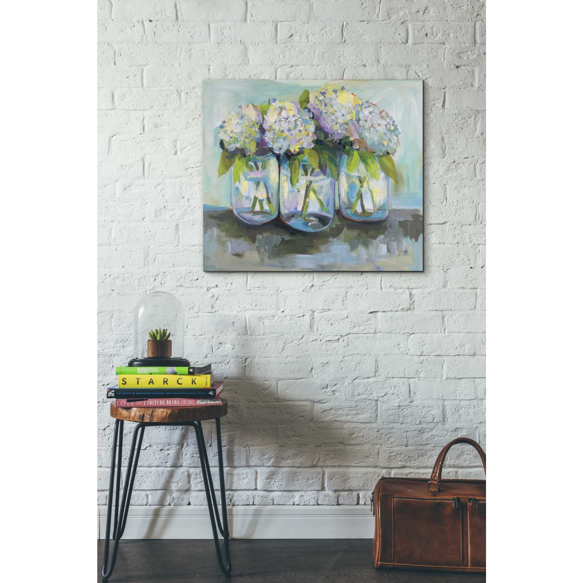 "In a Row" by Jeanette Vertentes, Giclee Canvas Wall Art