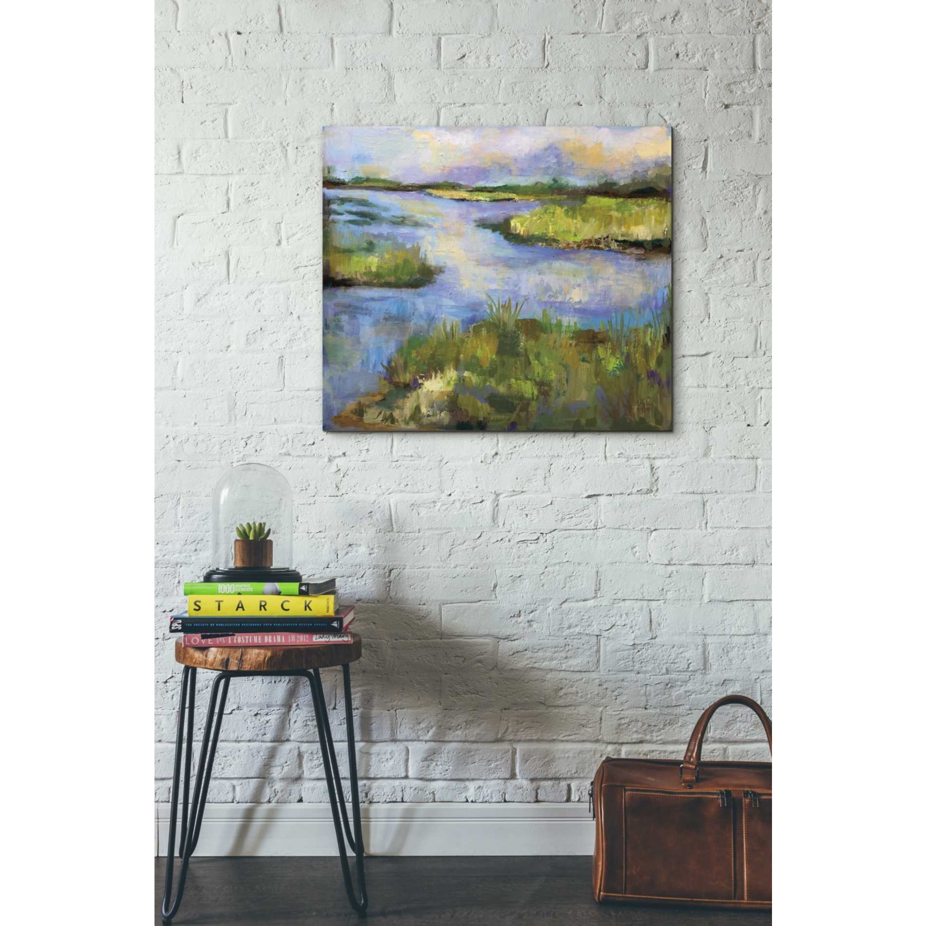 "Connecticut Marsh" by Jeanette Vertentes, Giclee Canvas Wall Art