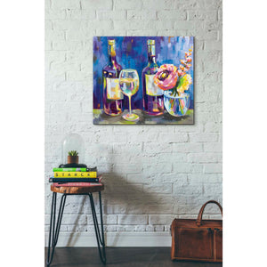 "Floral Party" by Jeanette Vertentes, Giclee Canvas Wall Art