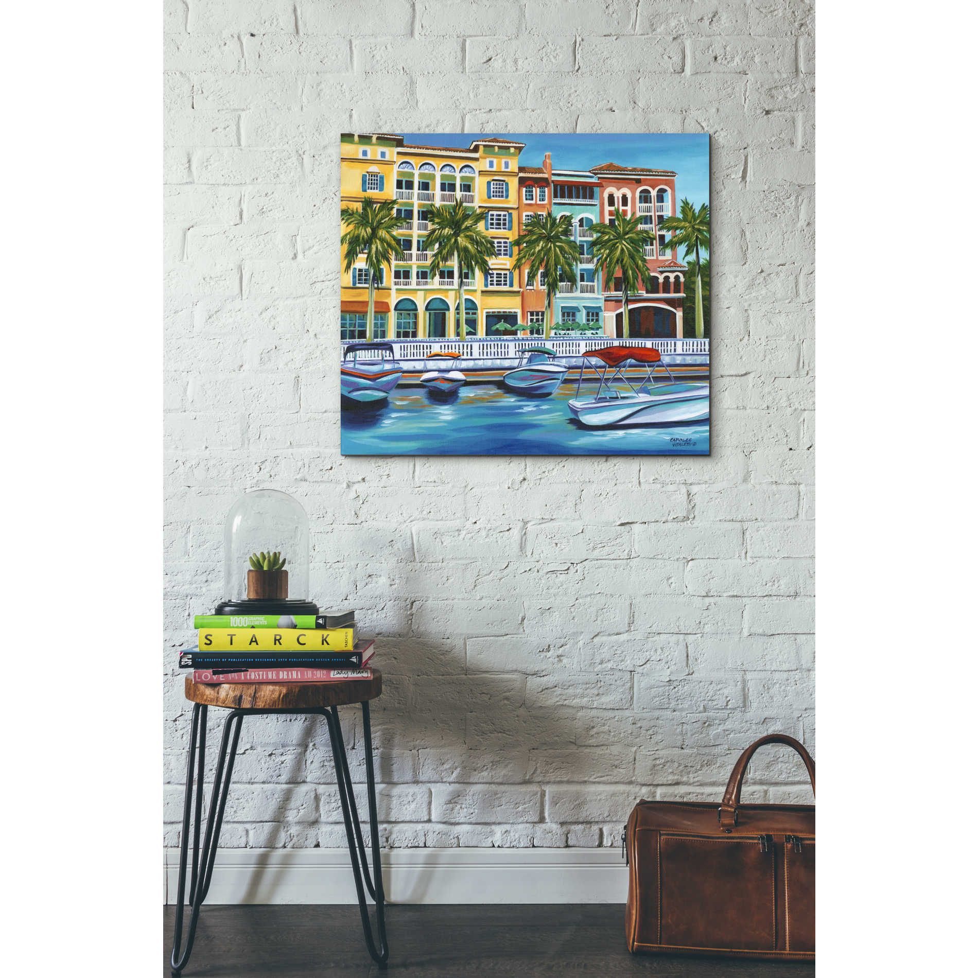 'Tropical Rendezvous I' by Carolee Vitaletti, Giclee Canvas Wall Art