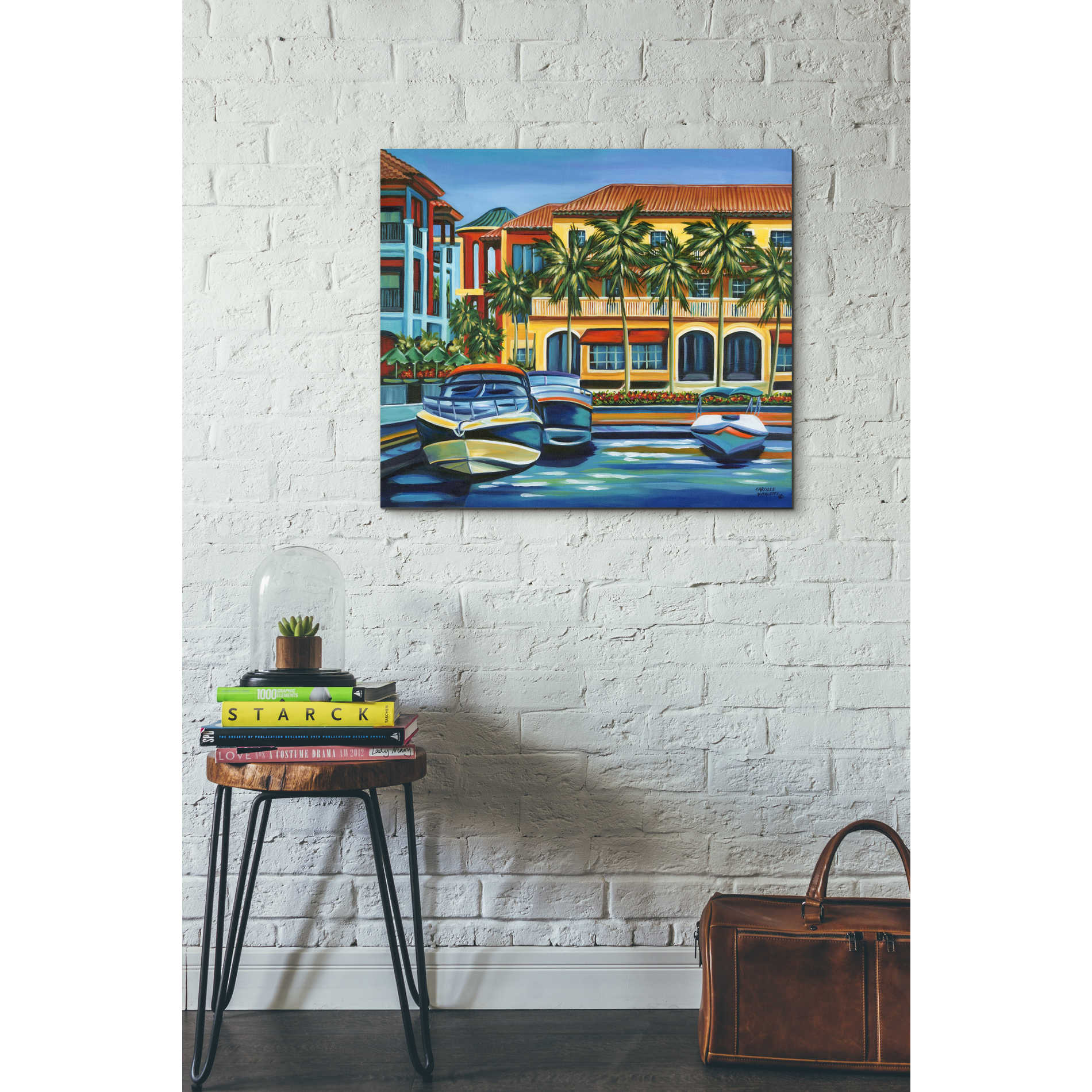 'Tropical Rendezvous II' by Carolee Vitaletti, Giclee Canvas Wall Art