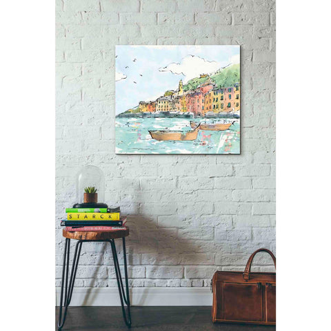 Image of 'Portofino I' by Anne Tavoletti, Canvas Wall Art,26 x 30