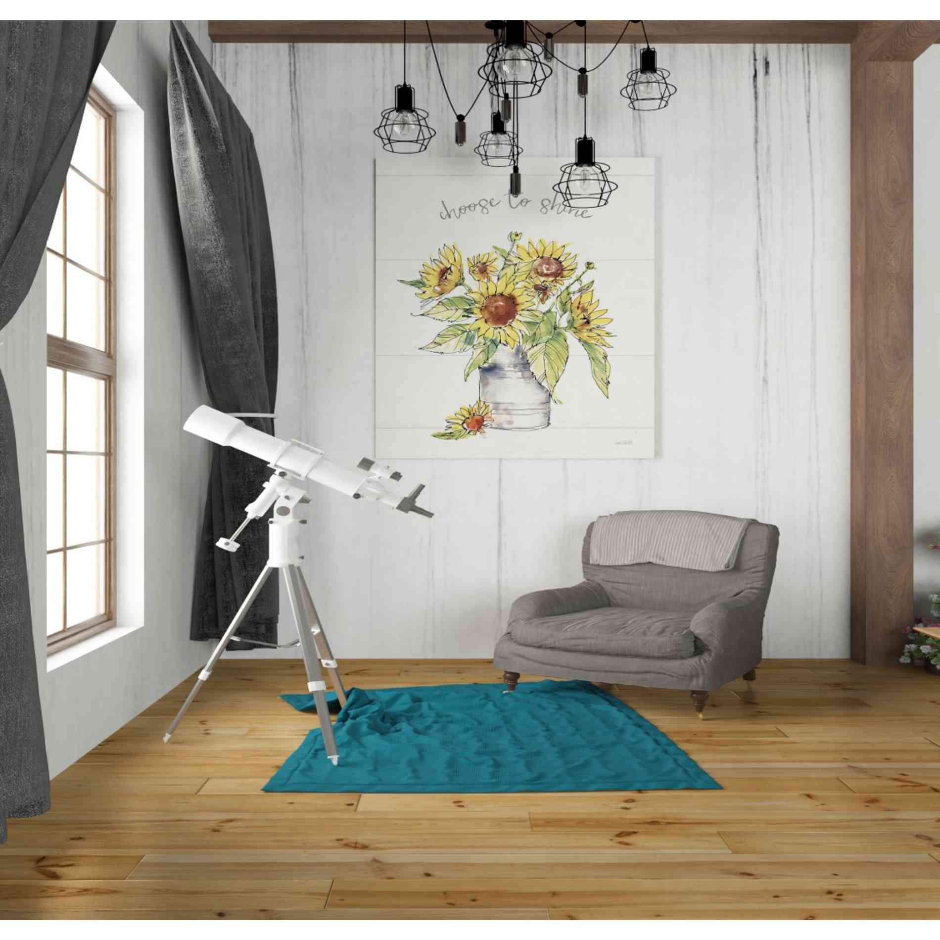 'Sunflower Fields I Crop' by Anne Tavoletti, Canvas Wall Art,26 x 30