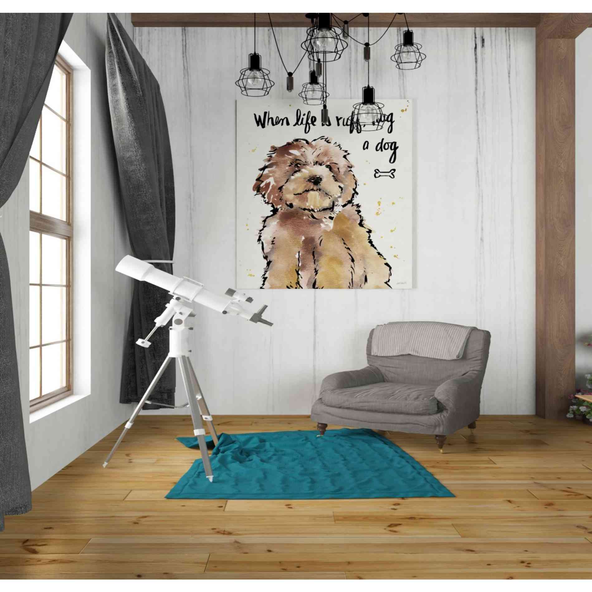 'Strike a Paws XIII' by Anne Tavoletti, Canvas Wall Art,26 x 30