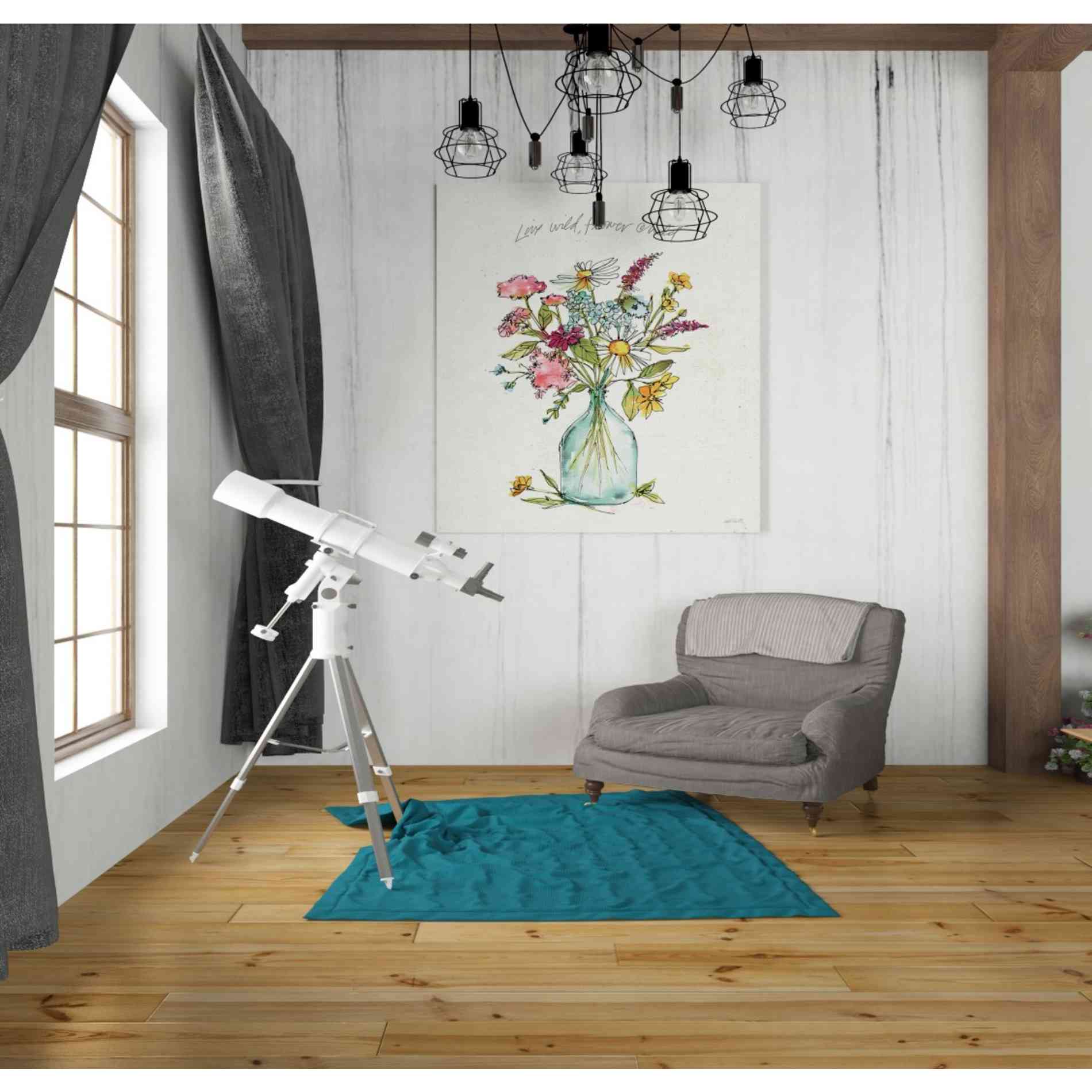 'Simply Petals II' by Anne Tavoletti, Canvas Wall Art,26 x 30