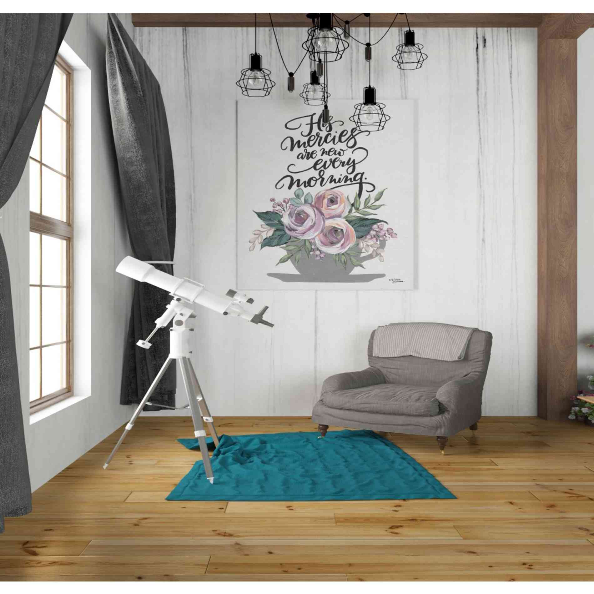 'His Mercies are New Every Morning' by Michele Norman, Canvas Wall Art,26 x 30