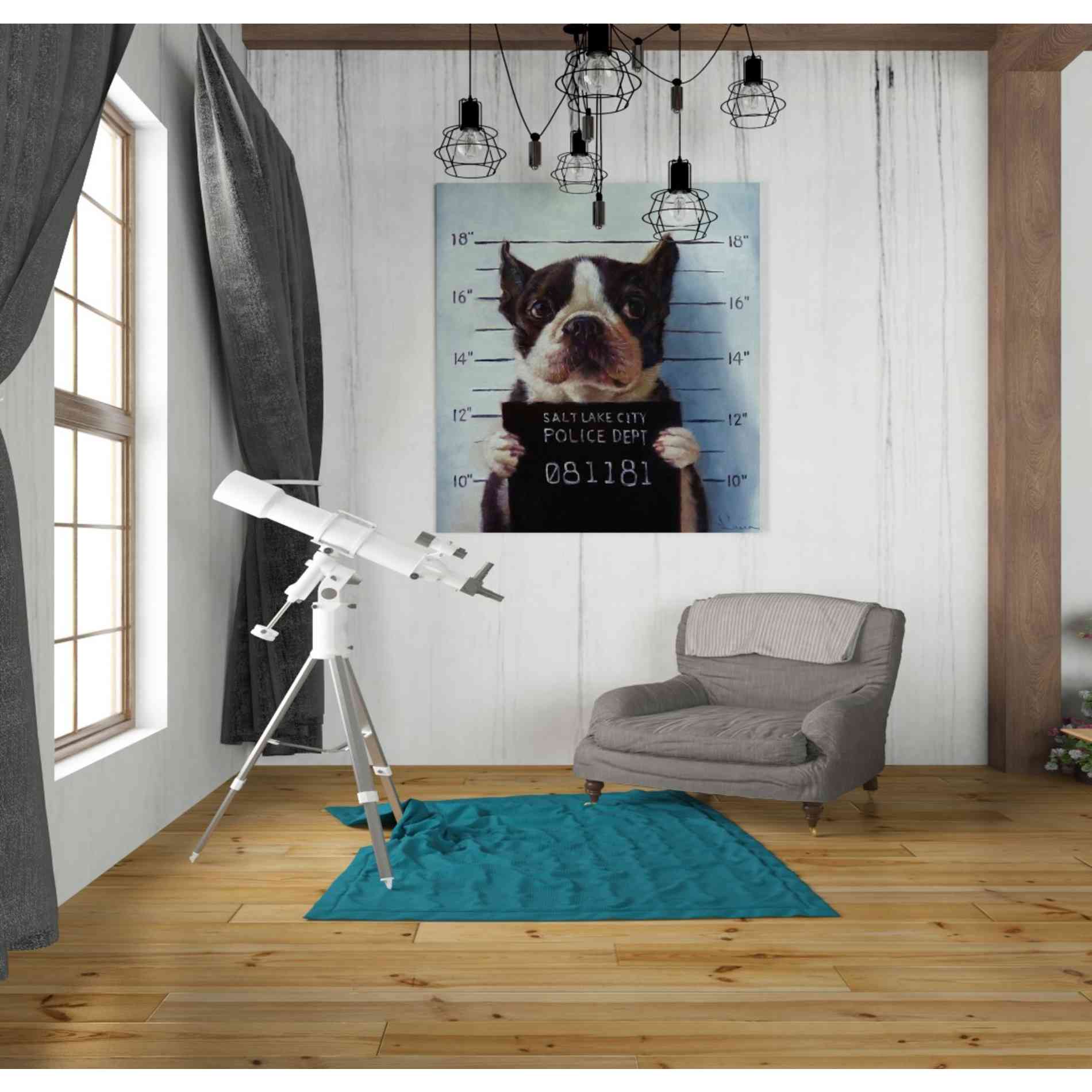 'Mug Shot' by Lucia Heffernan, Canvas Wall Art,26 x 30