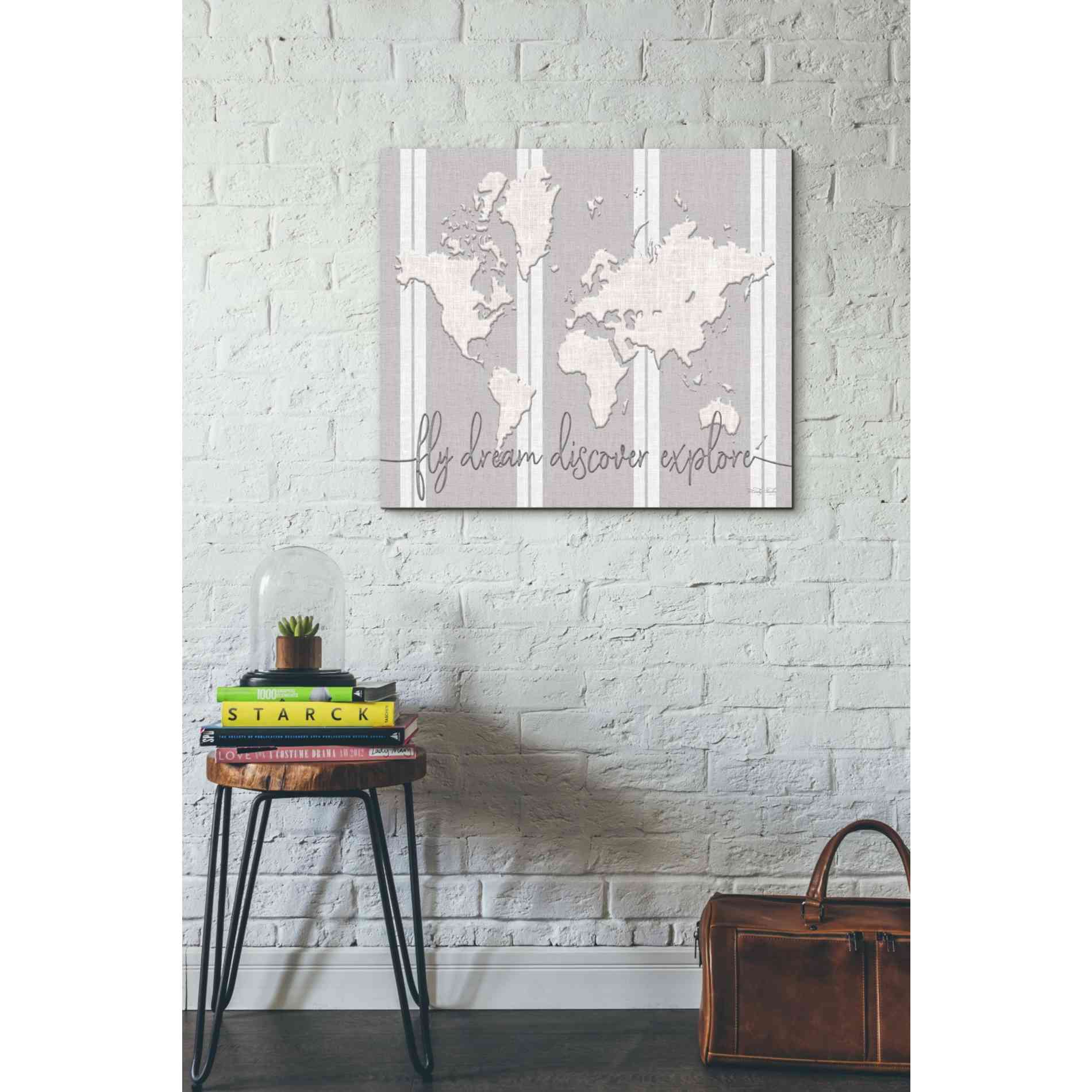 'Fly Dream Discover Explore' by Cindy Jacobs, Giclee Canvas Wall Art