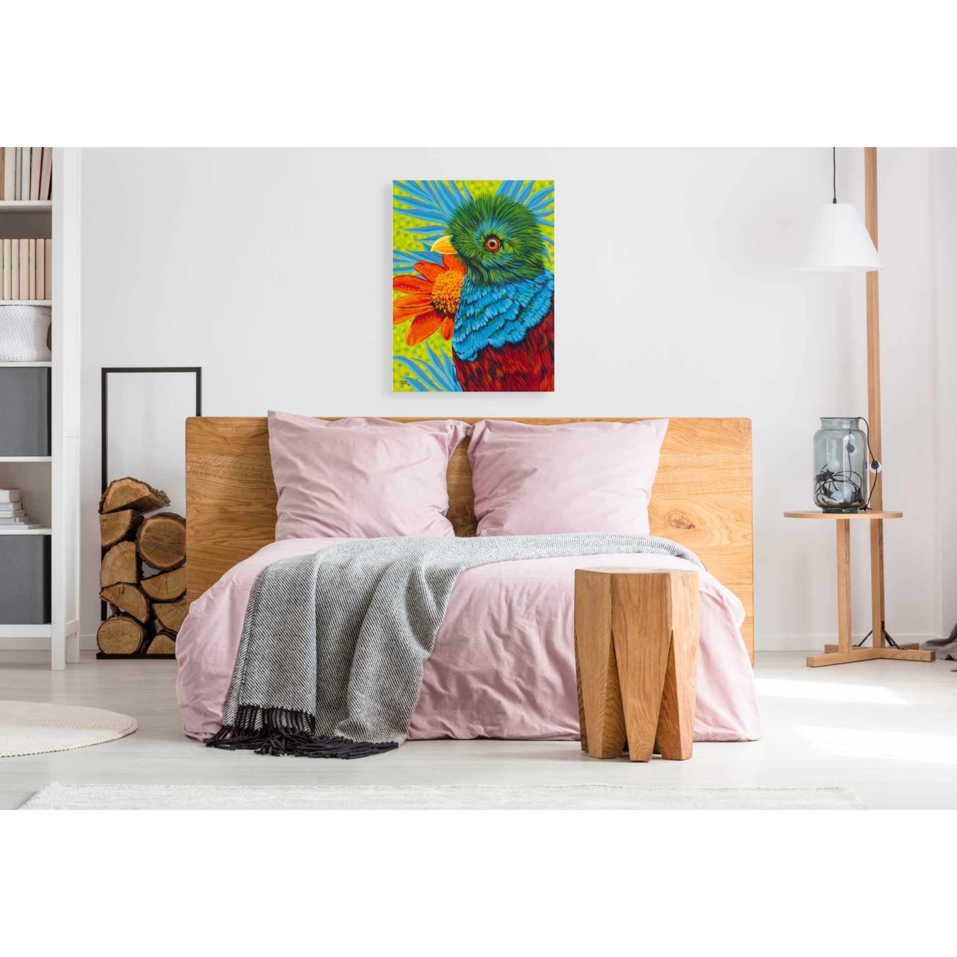 'Bird in the Tropics II' by Carolee Vitaletti, Giclee Canvas Wall Art