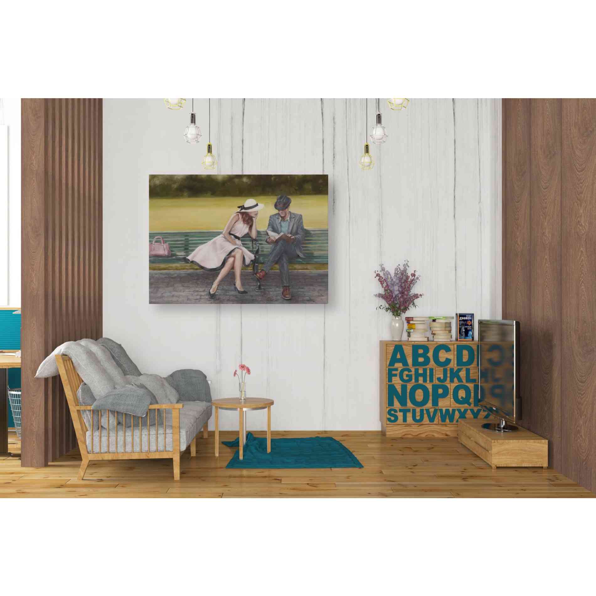 'Prologue' by Ethan Harper Canvas Wall Art,34 x 26