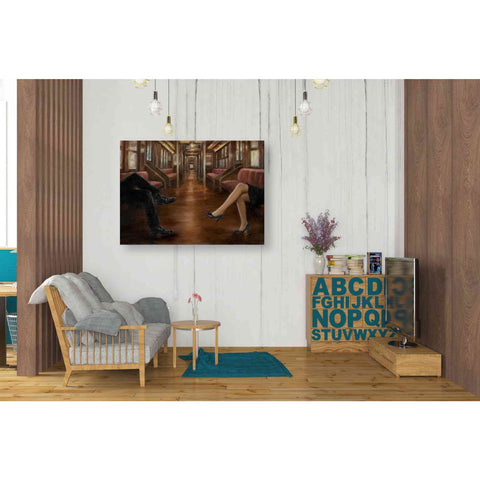 Image of 'Last Stop' by Ethan Harper Canvas Wall Art,34 x 26