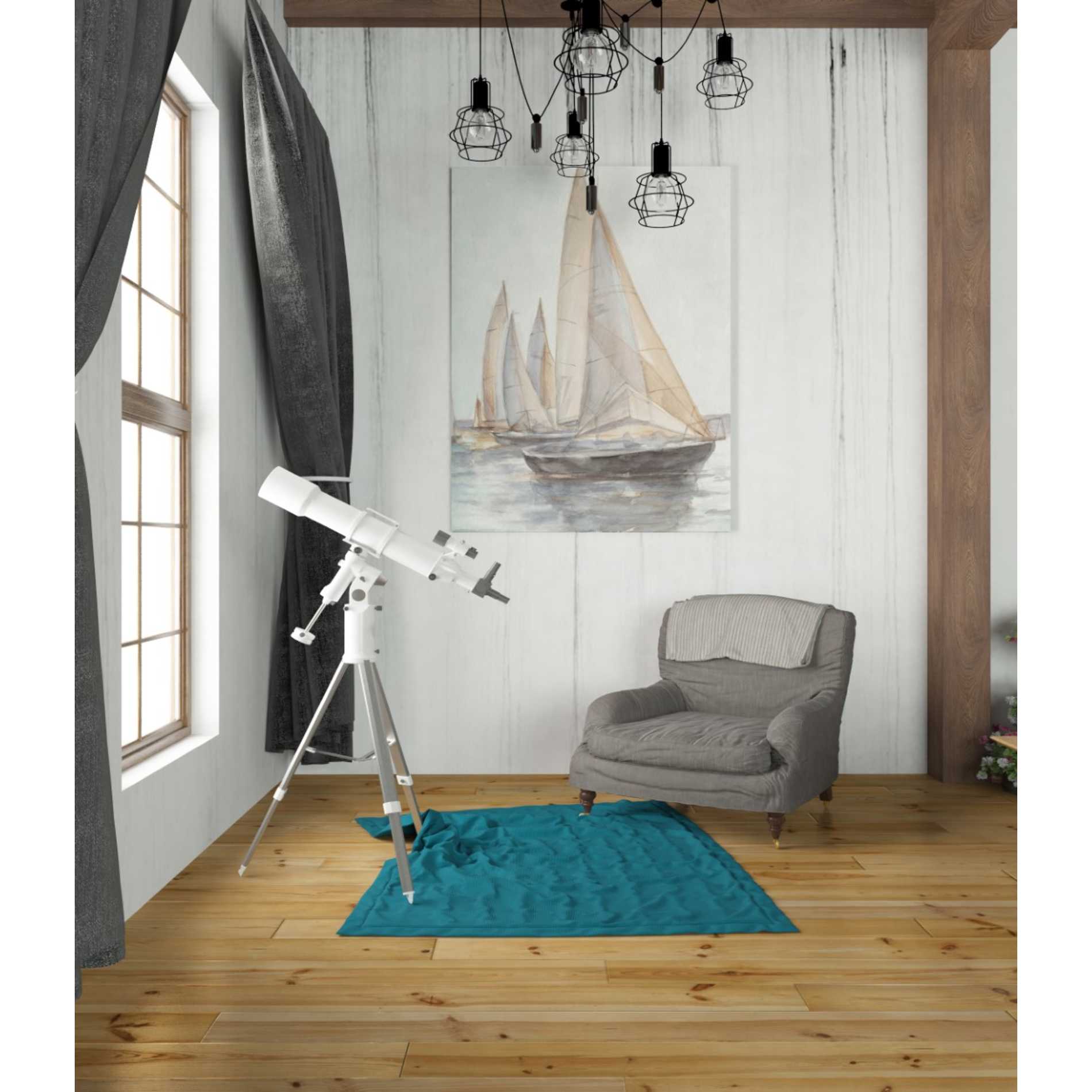 'Plein Air Sailboats II' by Ethan Harper Canvas Wall Art,26 x 34