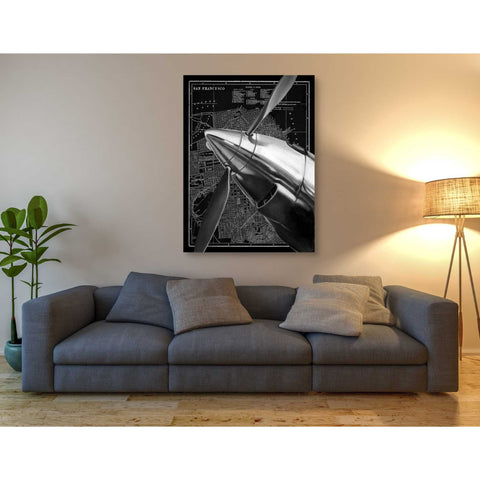 Image of 'Vintage Plane II' by Ethan Harper Canvas Wall Art,26 x 34