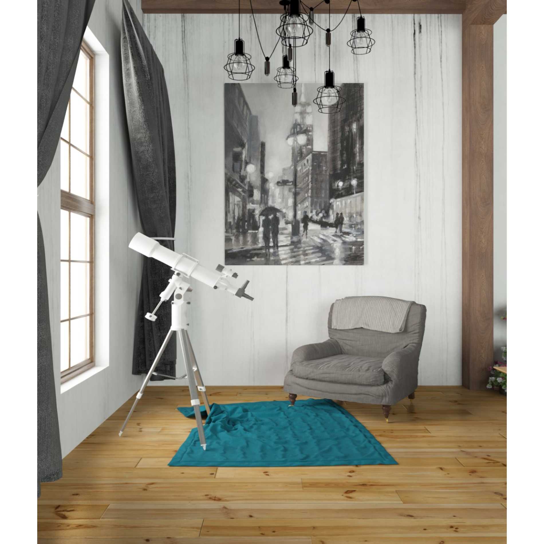 'Illuminated Streets I' by Ethan Harper Canvas Wall Art,26 x 34