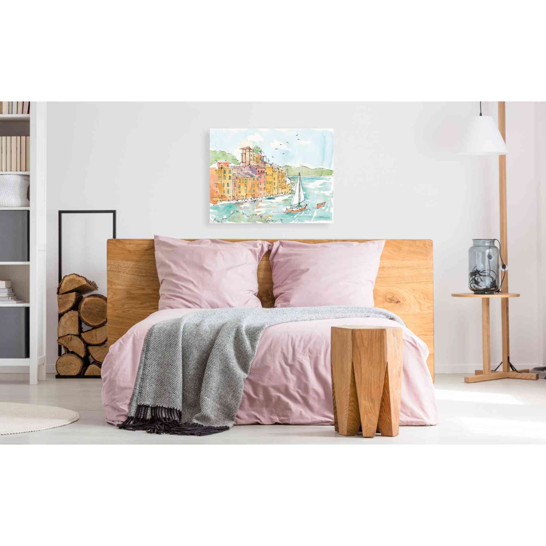 'Portofino II' by Anne Tavoletti, Canvas Wall Art,34 x 26