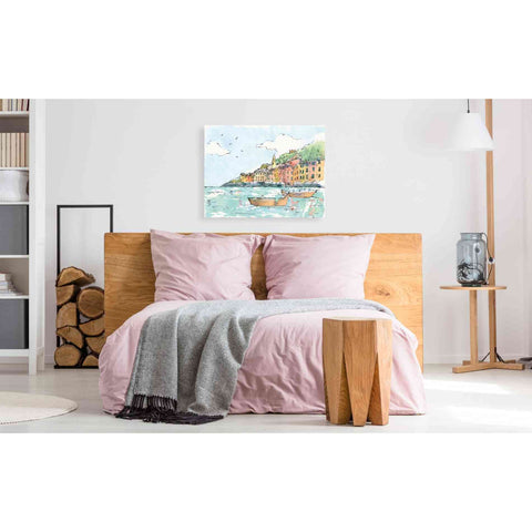 Image of 'Portofino I' by Anne Tavoletti, Giclee Canvas Wall Art
