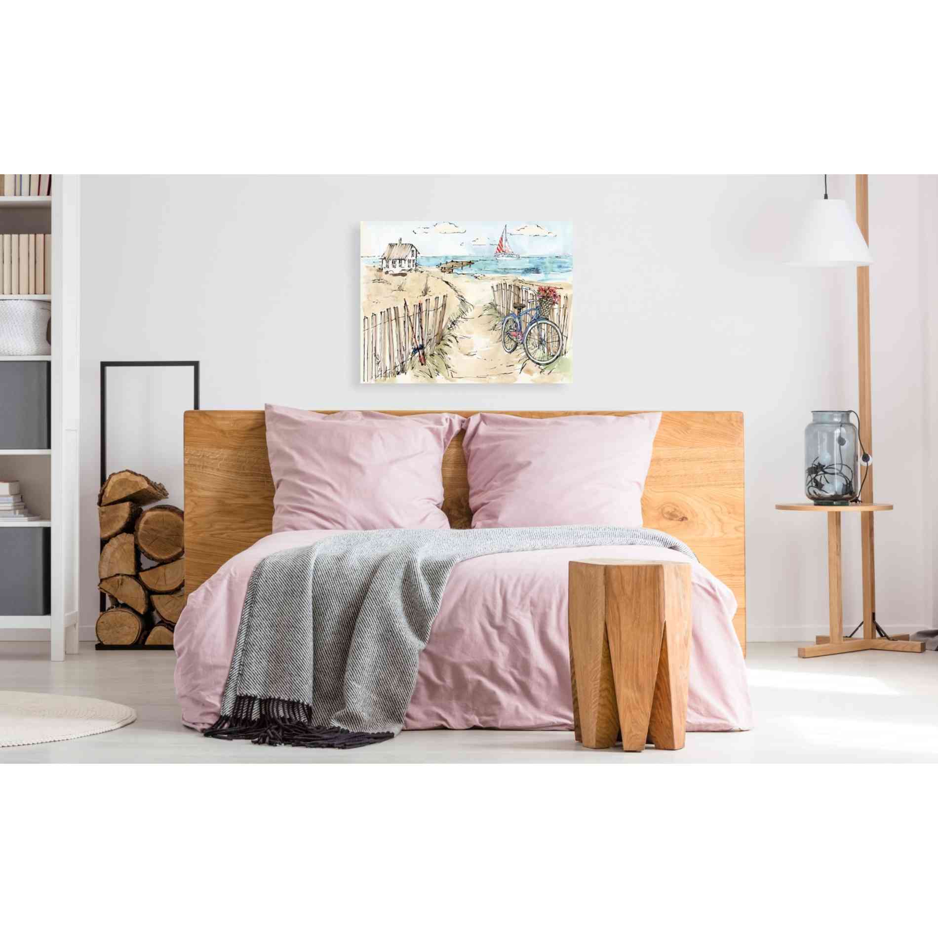 'Coastal Catch V' by Anne Tavoletti, Canvas Wall Art,34 x 26