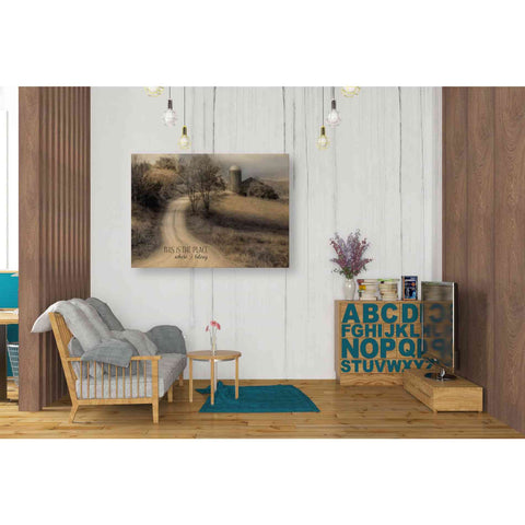 Image of 'Place Where I Belong' by Lori Deiter, Canvas Wall Art,34 x 26