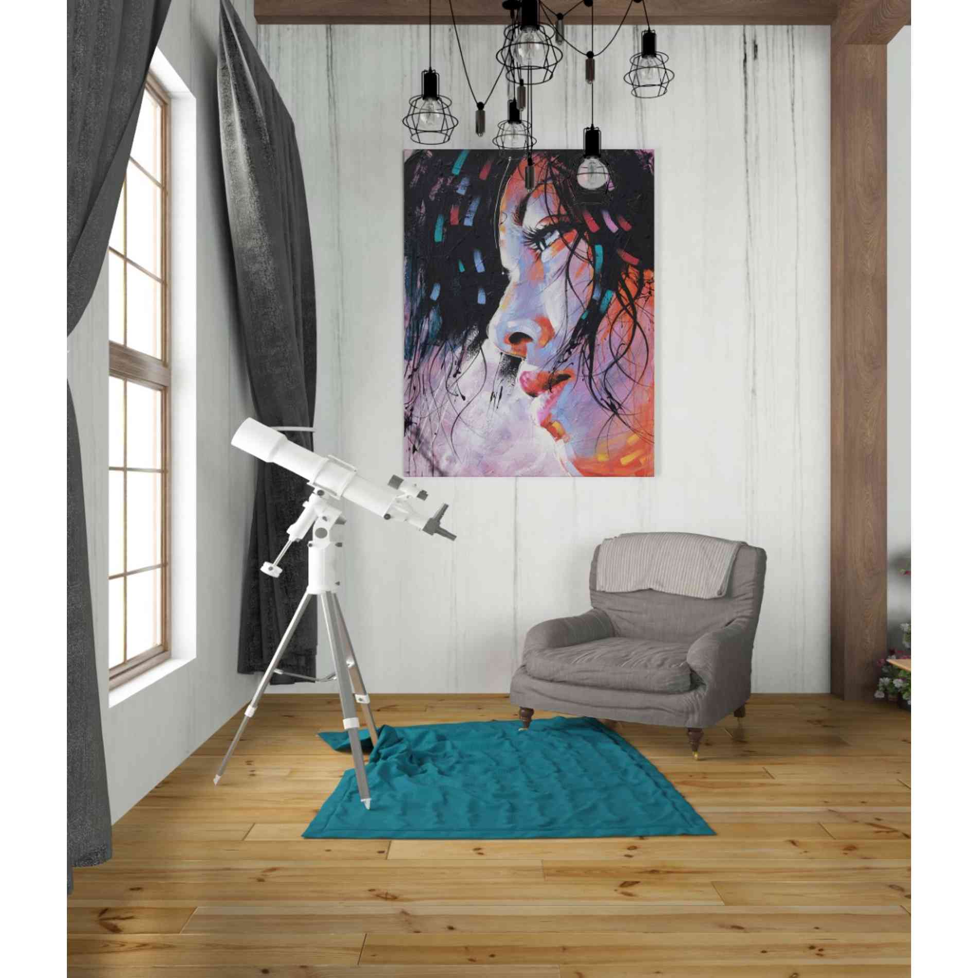 'Nidia' by Colin John Staples, Giclee Canvas Wall Art