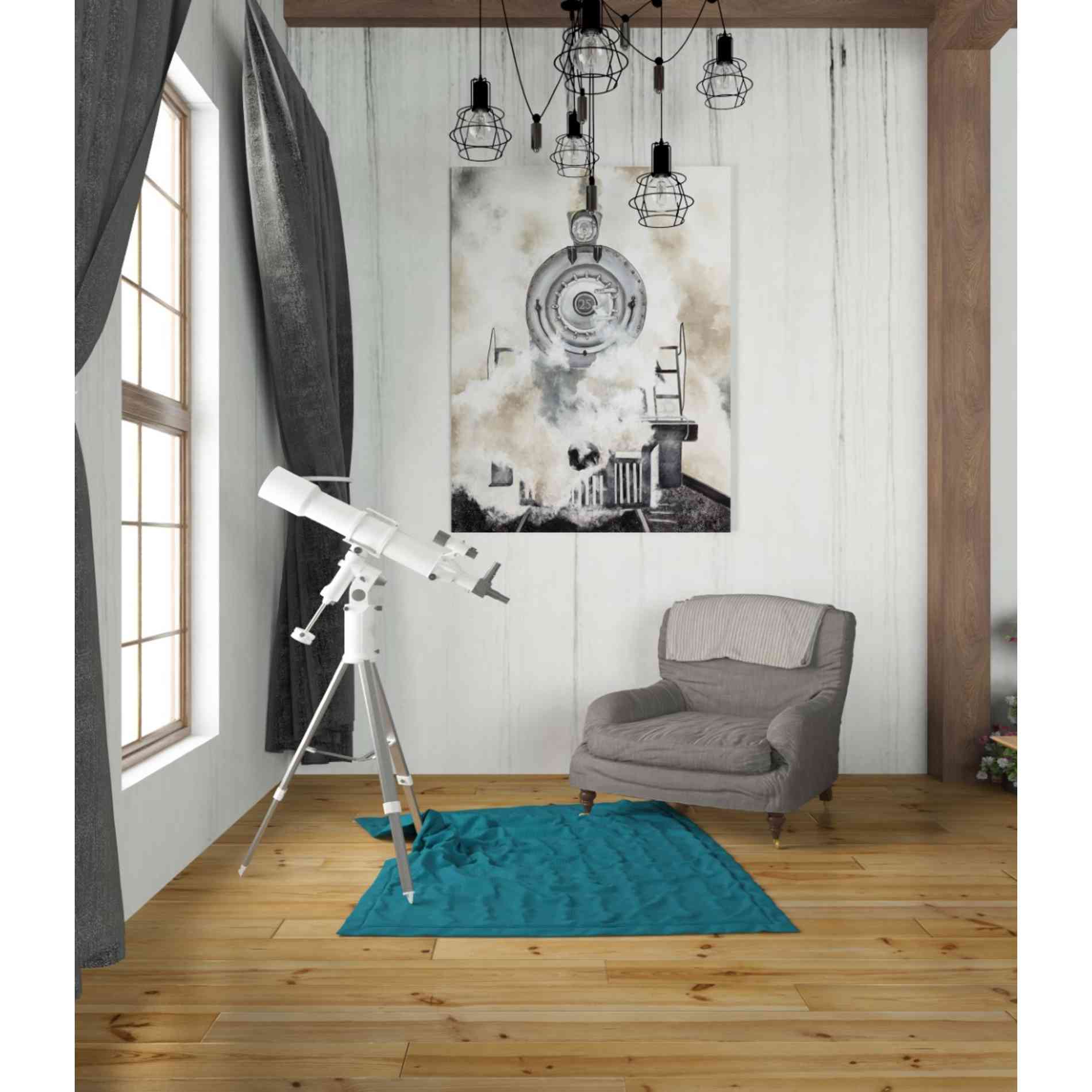 'Chugga Chugga' by Diane Fifer, Giclee Canvas Wall Art