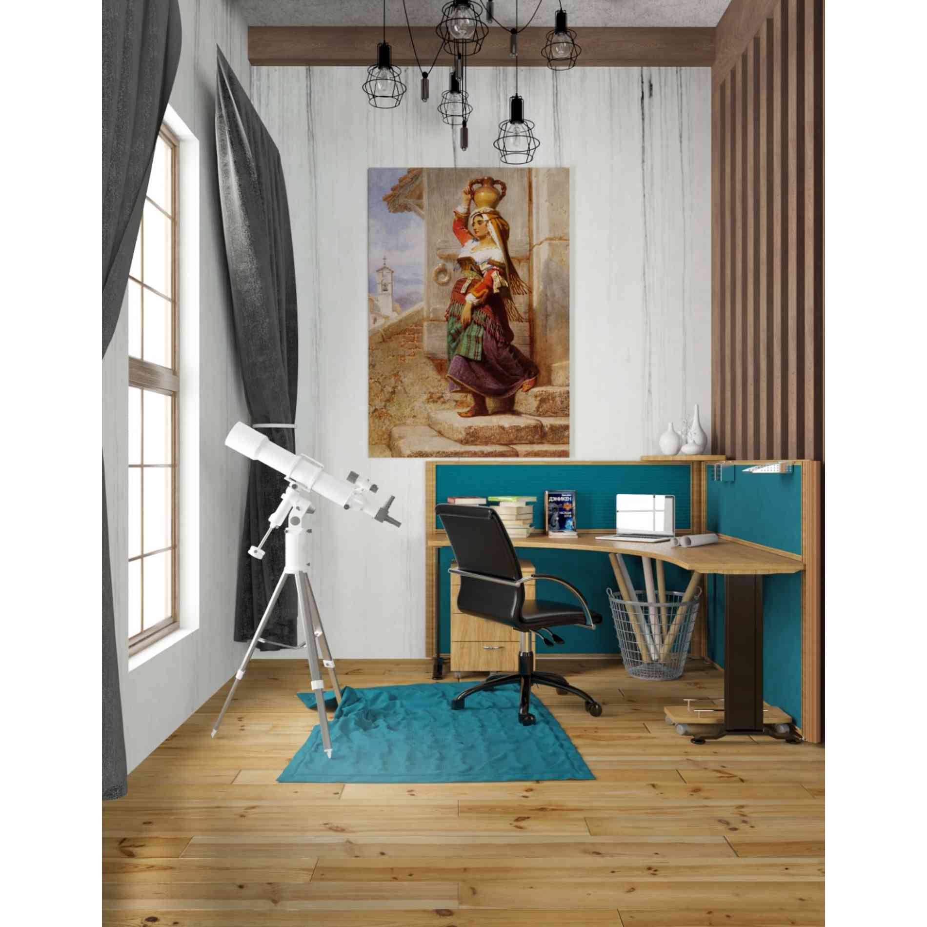 'A Roman Water Carrier' by Carl Haag, Canvas Wall Art,26 x 40