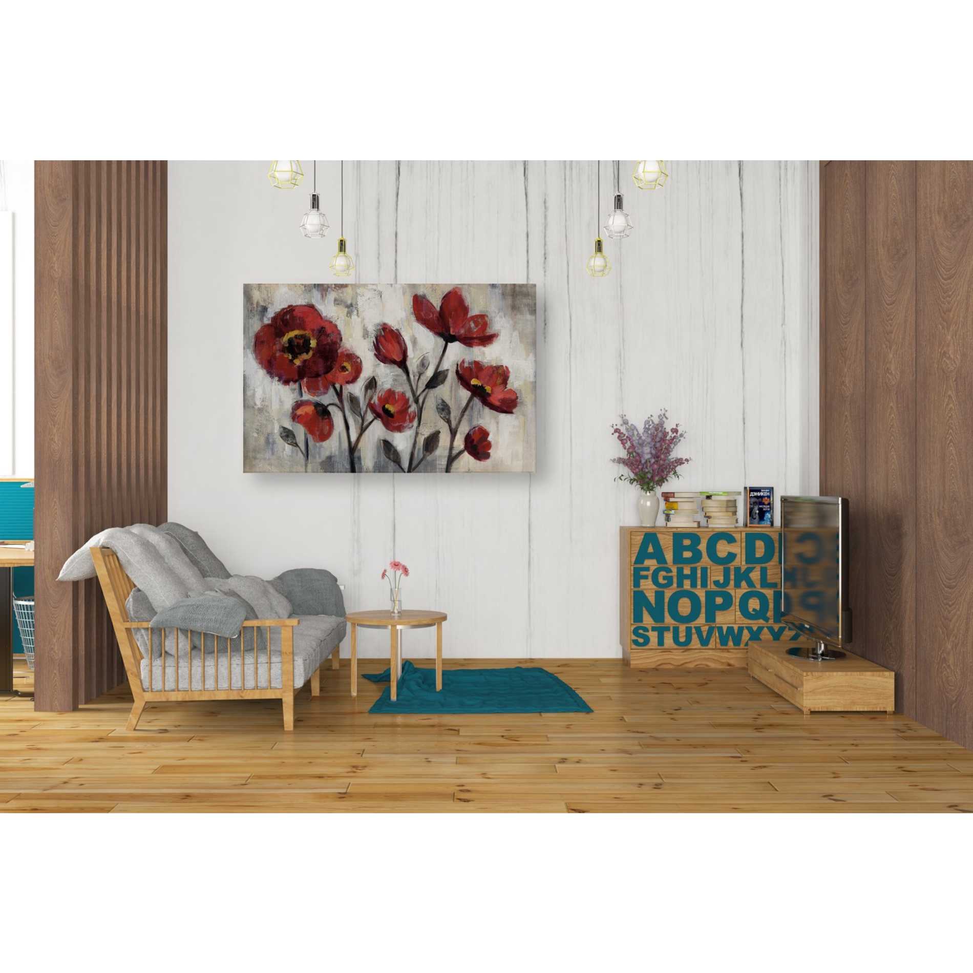 "Floral Simplicity" by Silvia Vassileva, Canvas Wall Art,40 x 26