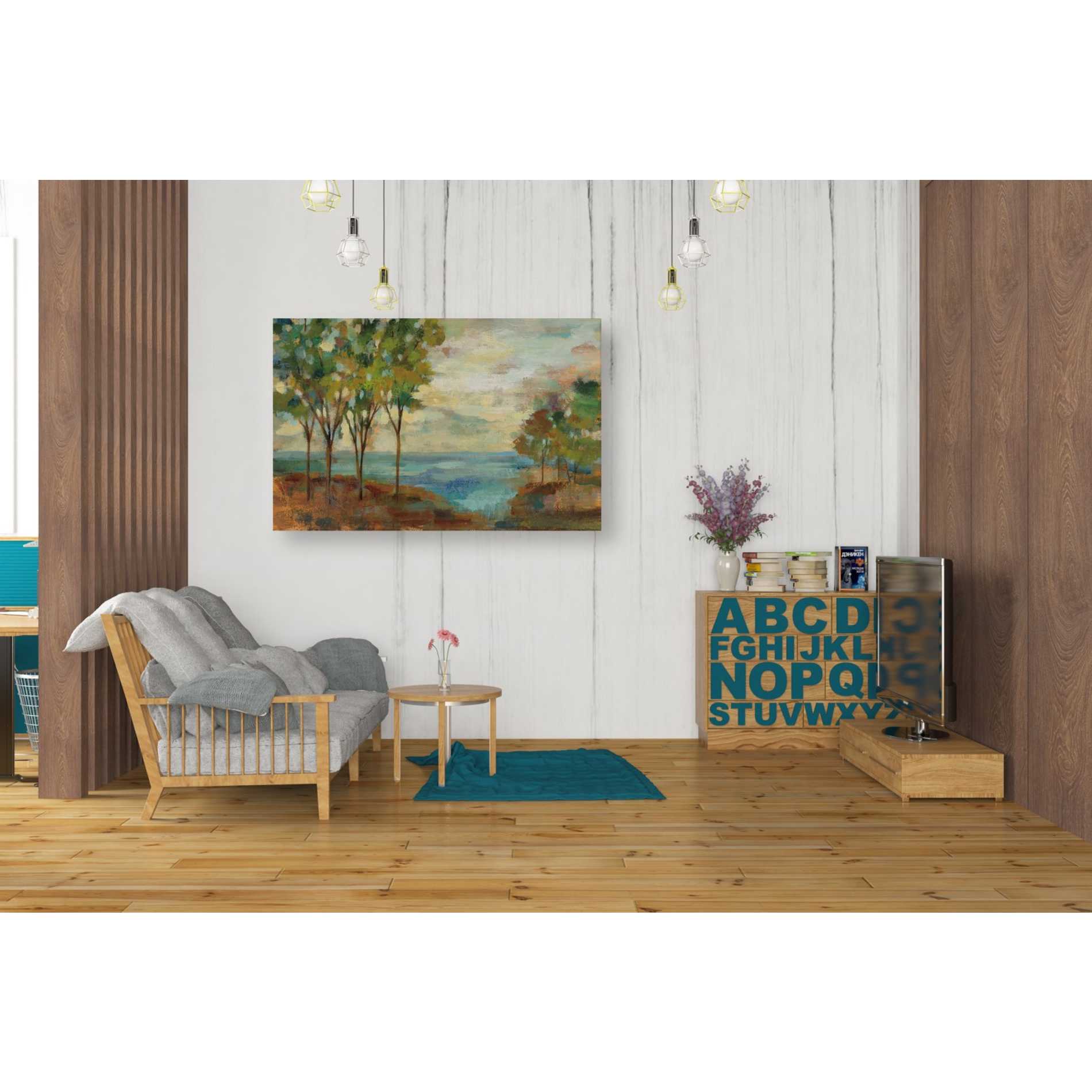 "View of the Lake" by Silvia Vassileva, Canvas Wall Art,40 x 26