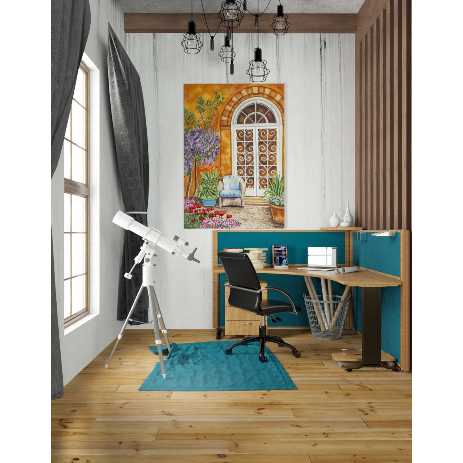 'Tuscan Veranda I' by Carolee Vitaletti, Giclee Canvas Wall Art