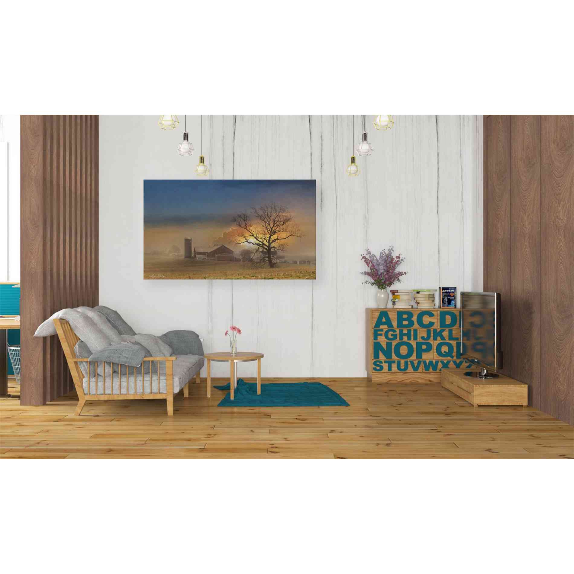 'Stormy Weather' by Lori Deiter, Canvas Wall Art,40 x 26