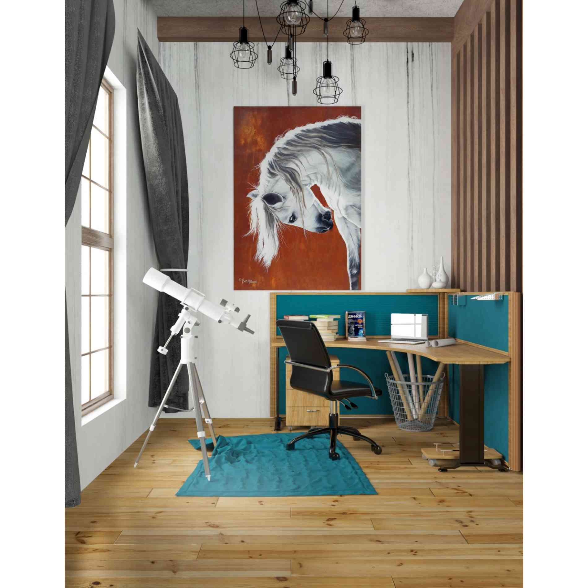 'The Untamable Heart' by Britt Hallowell, Canvas Wall Art,26 x 40