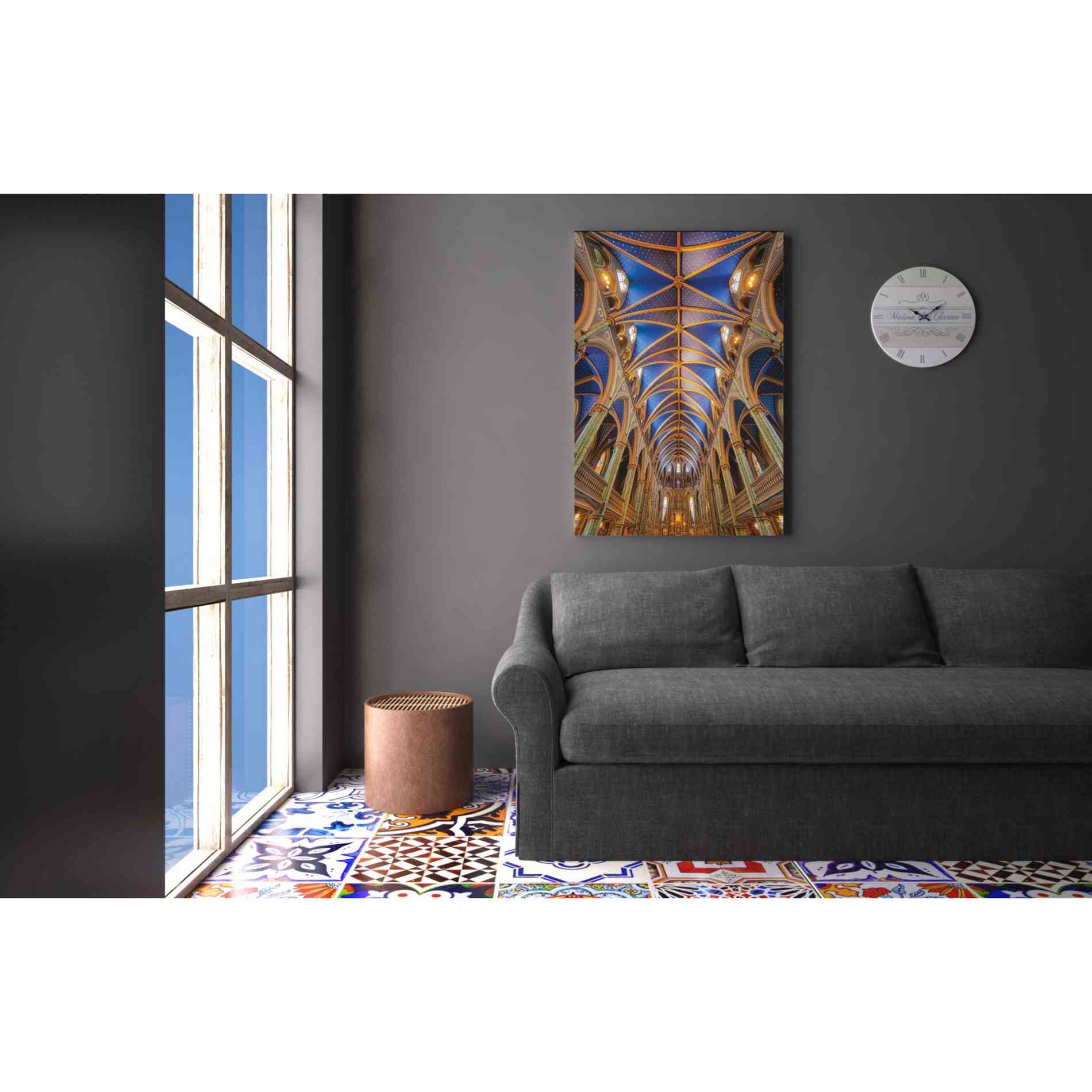 'Notre-Dame Cathedral Basilica' by Martin Podt, Canvas Wall Art,26 x 40