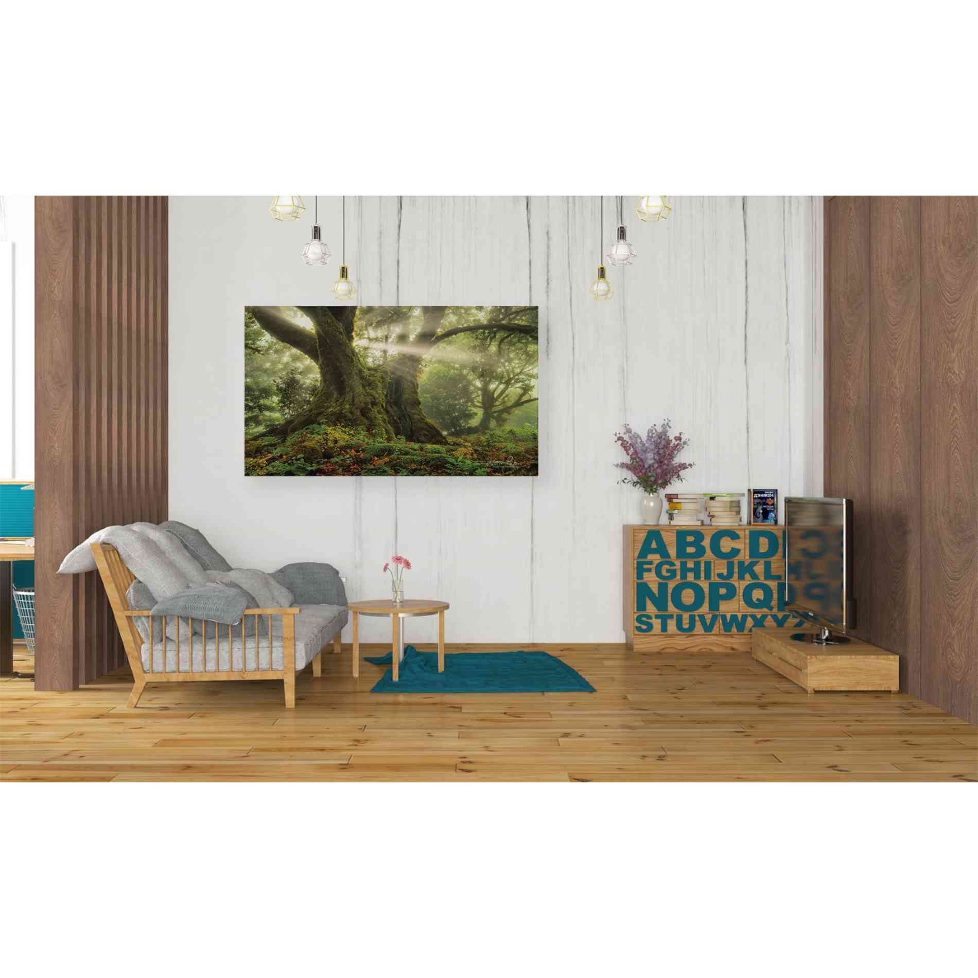 'One-Two Tree' by Martin Podt, Canvas Wall Art,40 x 26