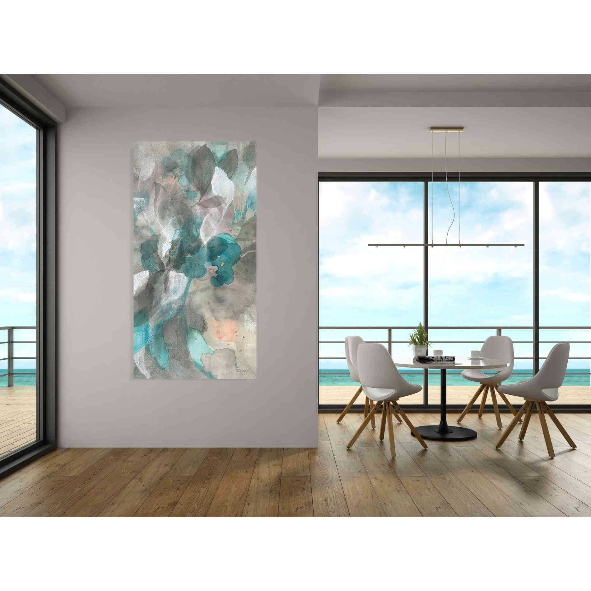 'Abstract Nature III' by Danhui Nai, Canvas Wall Art,30 x 60