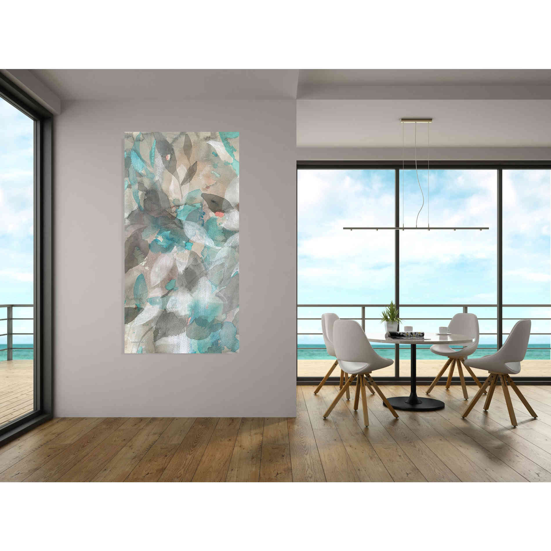'Abstract Nature II' by Danhui Nai, Canvas Wall Art,30 x 60