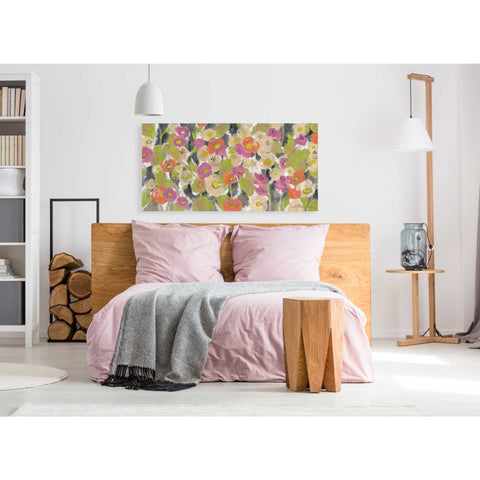 Image of "Velvety Florals" by Silvia Vassileva, Canvas Wall Art,60 x 30