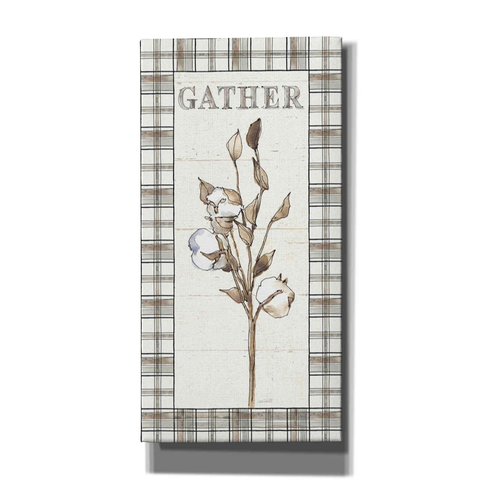 'Farm Memories X Gather' by Anne Tavoletti, Canvas Wall Art,30 x 60