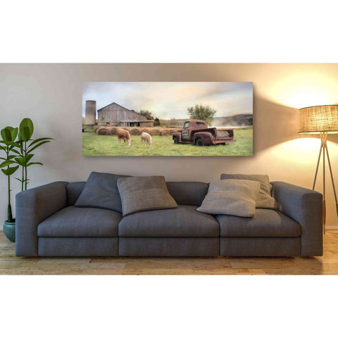 Image of 'Tioga Country Farmland' by Lori Deiter, Canvas Wall Art,60 x 30