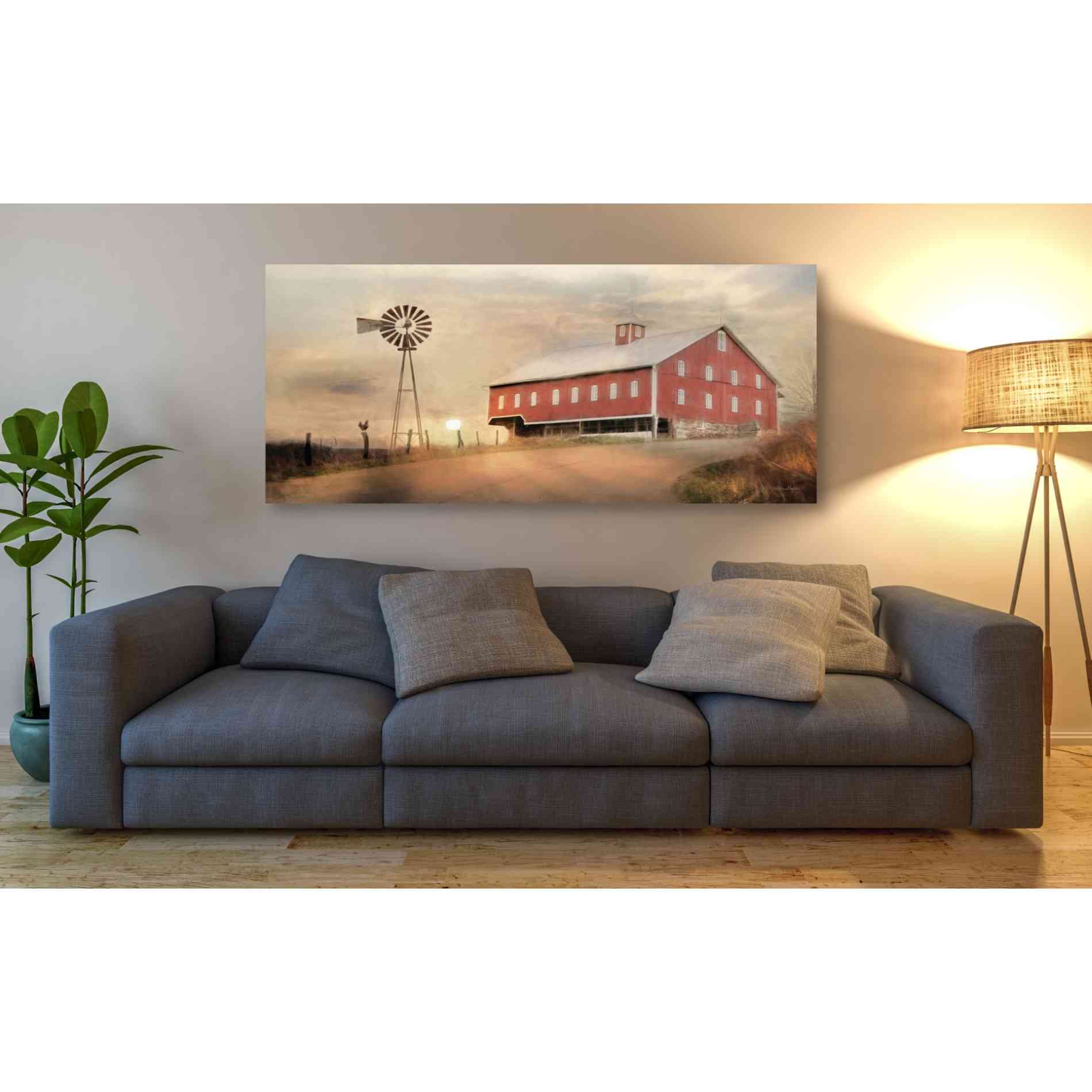 'Here Comes the Sun' by Lori Deiter, Canvas Wall Art,60 x 30