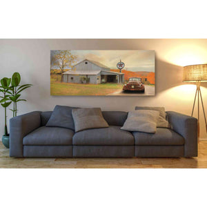 'The Old Station' by Lori Deiter, Canvas Wall Art,60 x 30