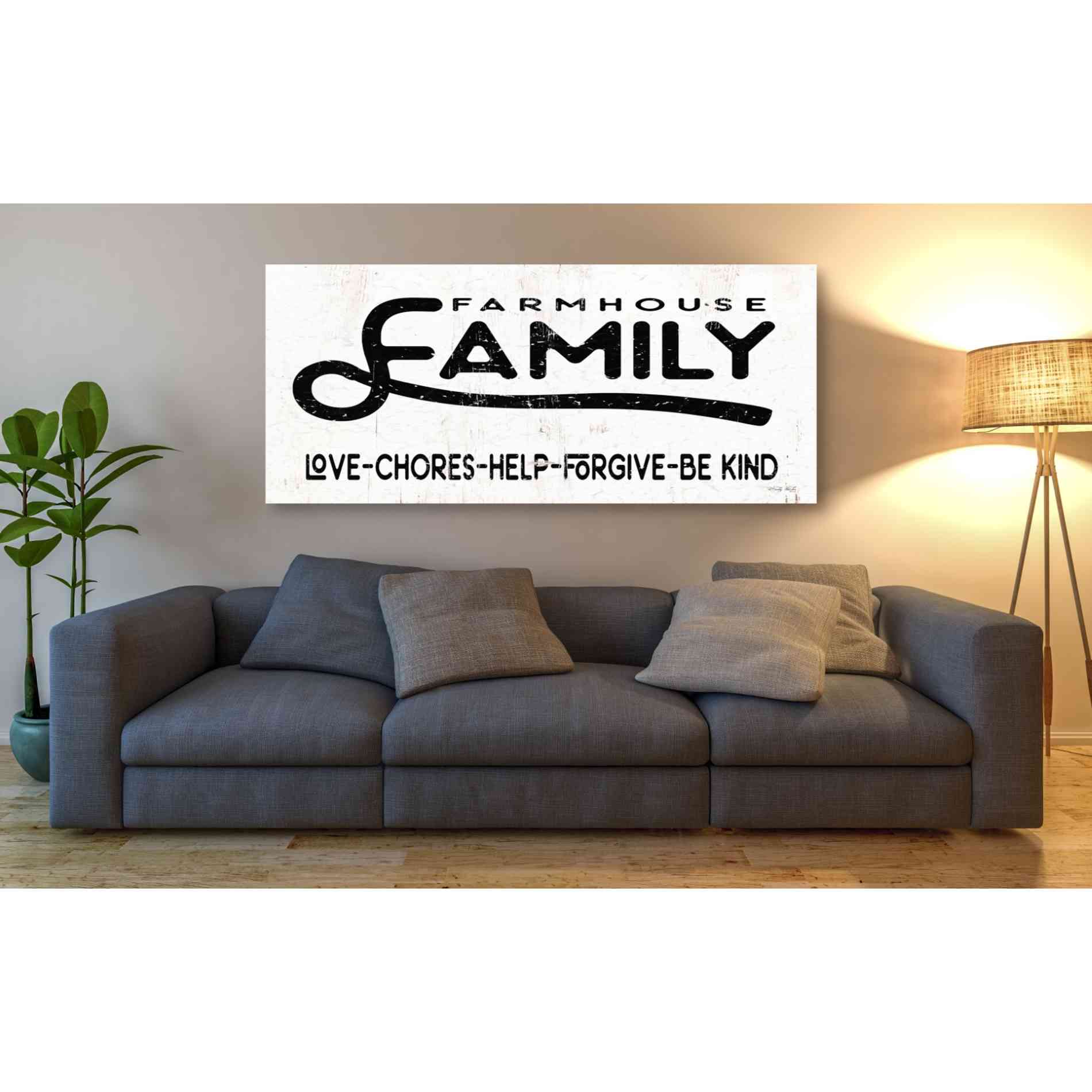 'Farmhouse Family' by Cindy Jacobs, Giclee Canvas Wall Art